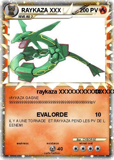 Pokemon RAYKAZA XXX