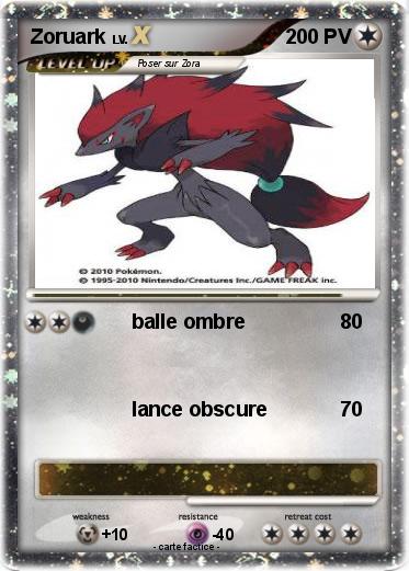 Pokemon Zoruark