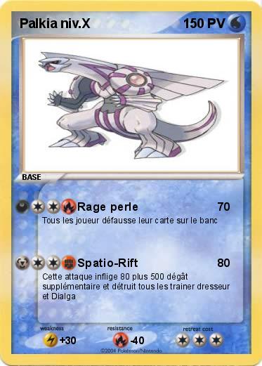 Pokemon Palkia niv.X