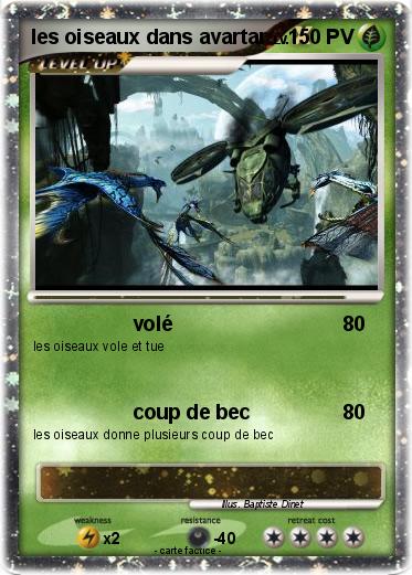 Pokemon les oiseaux dans avartar