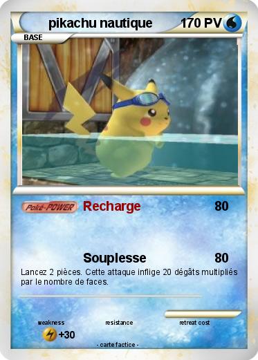Pokemon pikachu nautique
