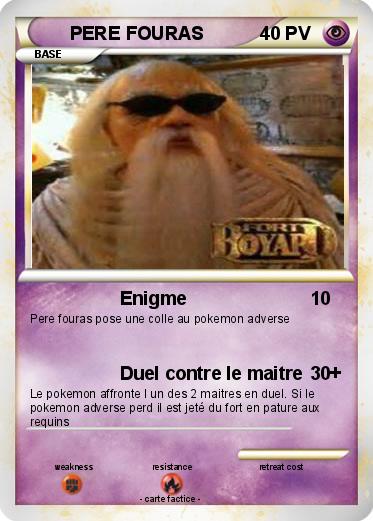 Pokemon PERE FOURAS