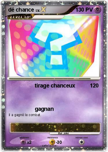 Pokemon dé chance