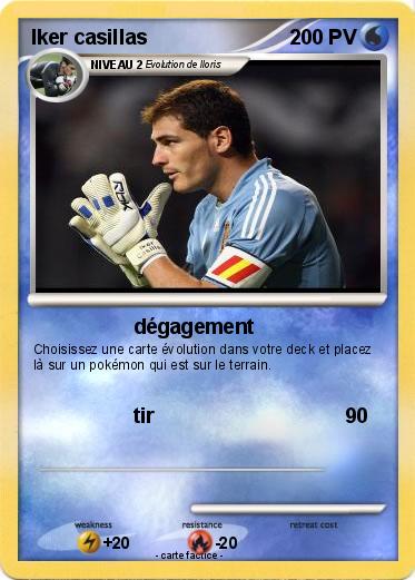 Pokemon Iker casillas