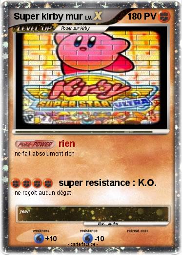 Pokemon Super kirby mur