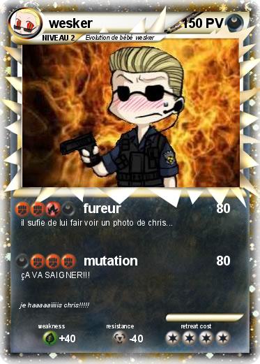 Pokemon wesker