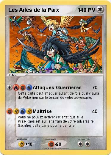 Pokemon Les Ailes de la Paix