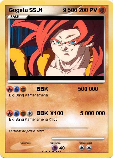Pokemon Gogeta SSJ4             9 500