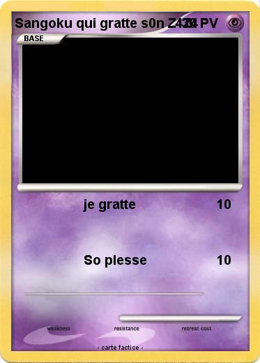 Pokemon Sangoku qui gratte s0n Z4Z4