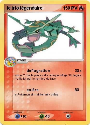 Pokemon le trio légendaire 