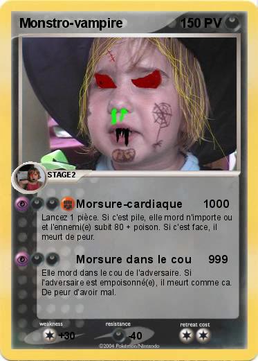 Pokemon Monstro-vampire