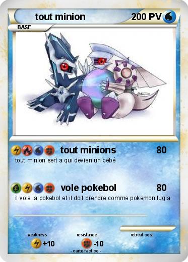 Pokemon tout minion