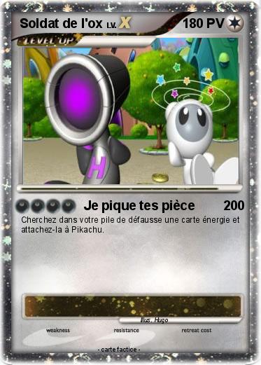 Pokemon Soldat de l'ox
