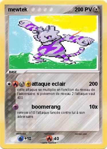 Pokemon mewtek