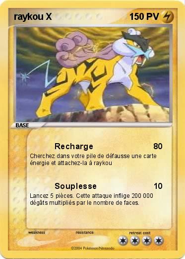 Pokemon raykou X