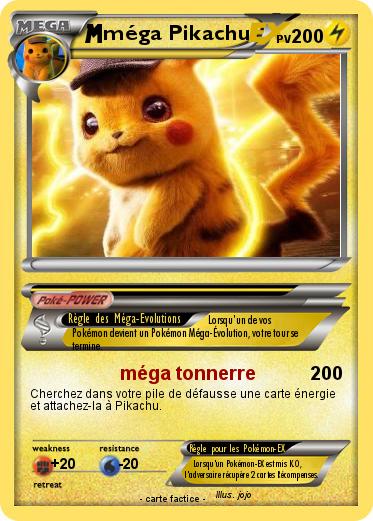 Pokemon méga Pikachu
