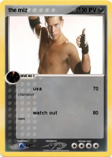 Pokemon the miz