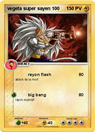 Pokemon vegeta super sayen 100