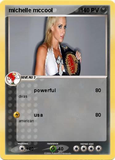 Pokemon michelle mccool