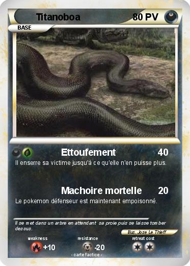 Pokemon Titanoboa
