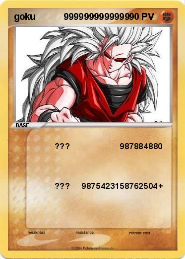 Pokemon goku           9999999999999