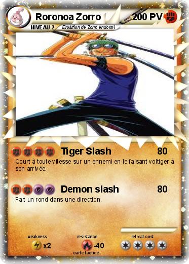 Pokemon Roronoa Zorro