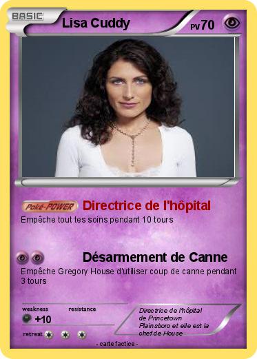 Pokemon Lisa Cuddy