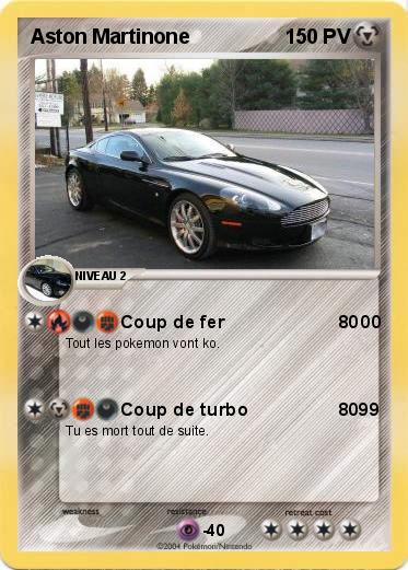 Pokemon Aston Martinone