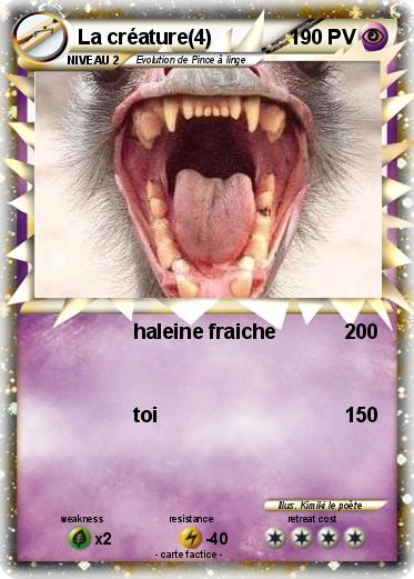 Pokemon La créature(4)