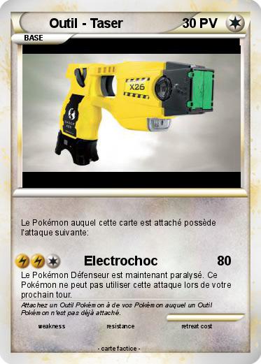 Pokemon Outil - Taser