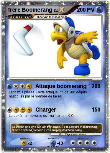 Pokemon frêre Boomerang