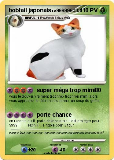 Pokemon bobtail japonais