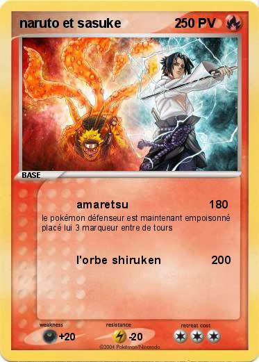 Pokemon naruto et sasuke               2