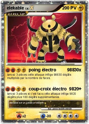 Pokemon elekable