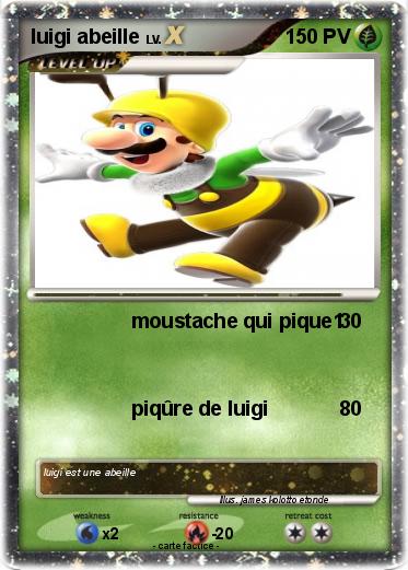 Pokemon luigi abeille