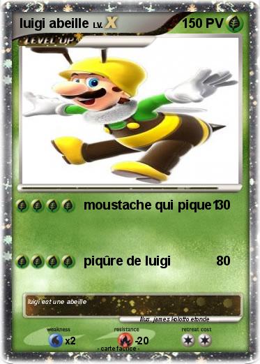 Pokemon luigi abeille