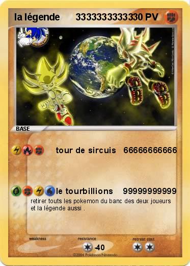 Pokemon la légende      33333333333