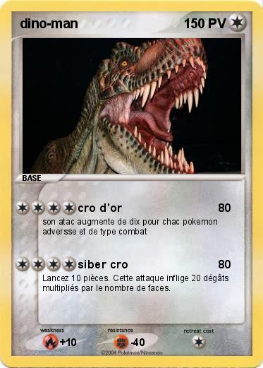 Pokemon dino-man