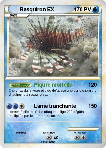Pokemon Rasquiron EX