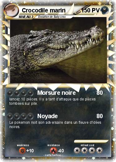 Pokemon Crocodile marin