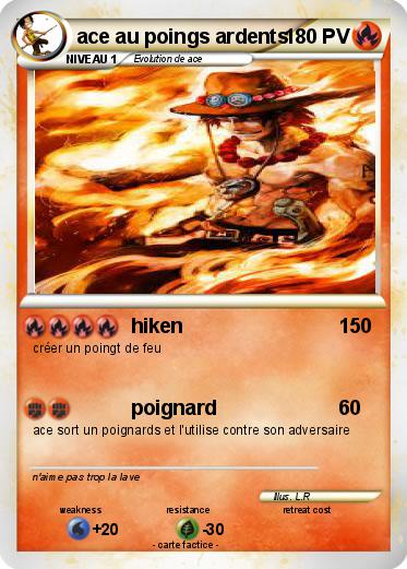 Pokemon ace au poings ardents