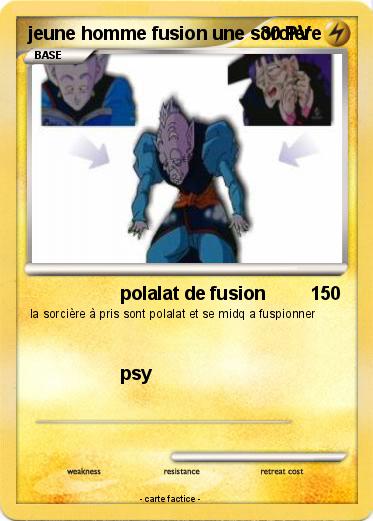 Pokemon jeune homme fusion une sorcière