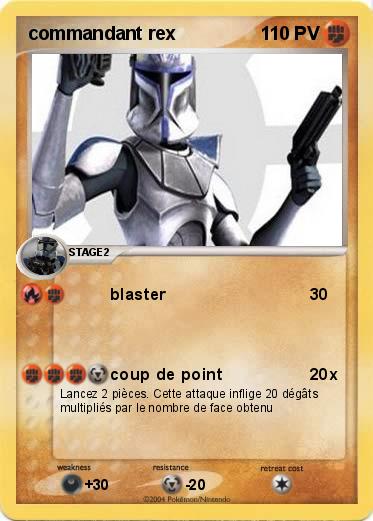 Pokemon commandant rex