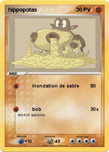 Pokemon hippopotas