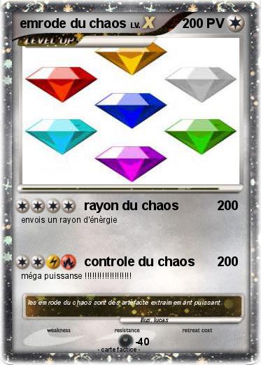 Pokemon emrode du chaos