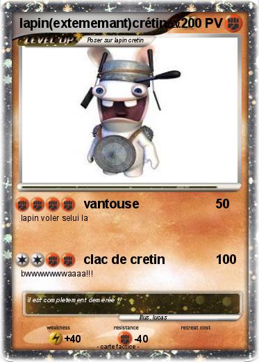 Pokemon lapin(extememant)crétin