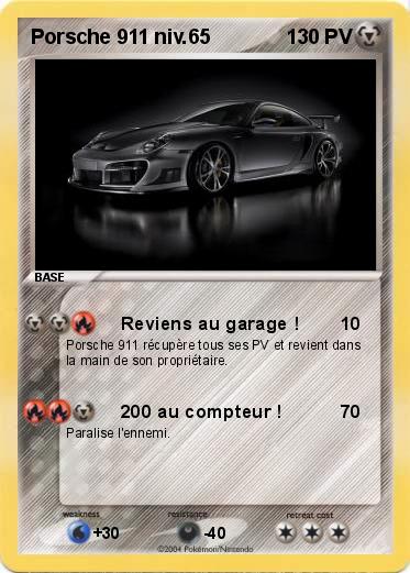 Pokemon Porsche 911 niv.65