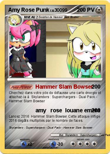 Pokemon Amy Rose Punk
