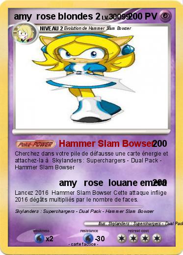 Pokemon amy  rose blondes 2