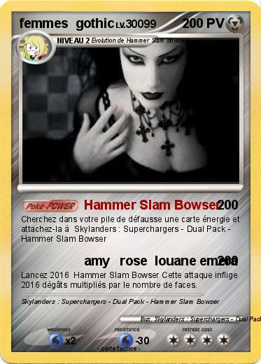 Pokemon femmes  gothic